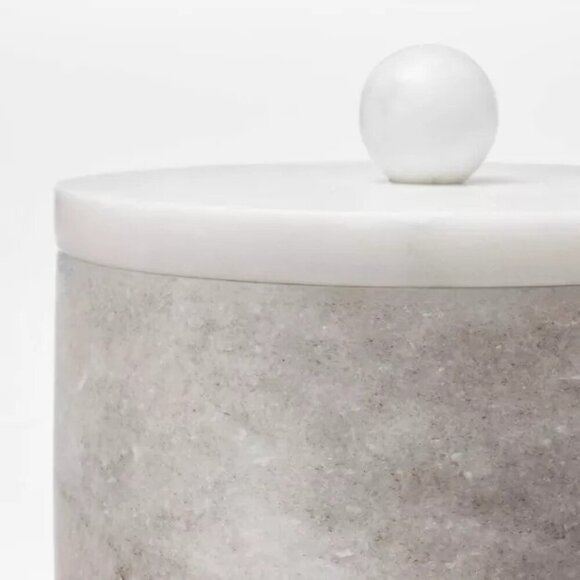 Round Marble Decorative Box with Knob Lid - Threshold Studio McGee, Target 2024 - Picture 4 of 8